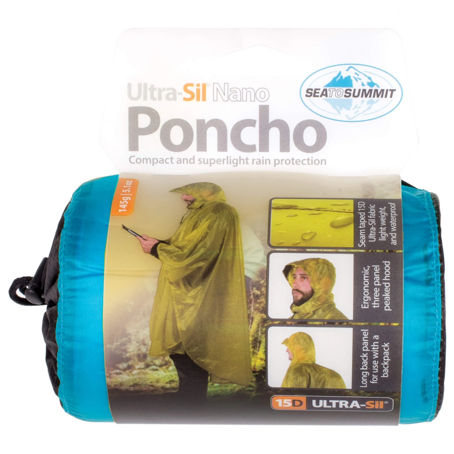 Sea To Summit Poncho 15D - Waterproof Jacket