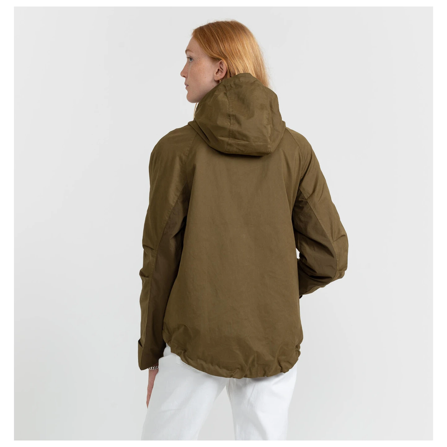 Women's A-Shaped Short Parka - Casual Jacket - Image 3