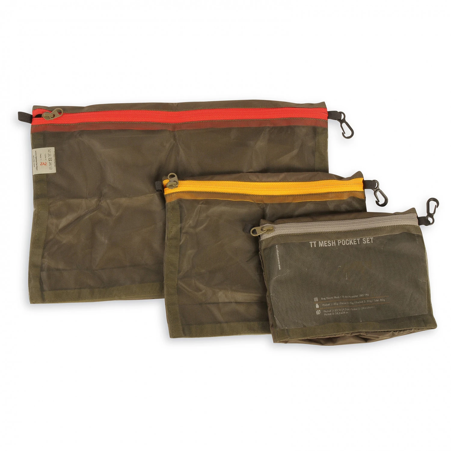 Tasmanian Tiger TT Mesh Pocket Set - Stuff Sack