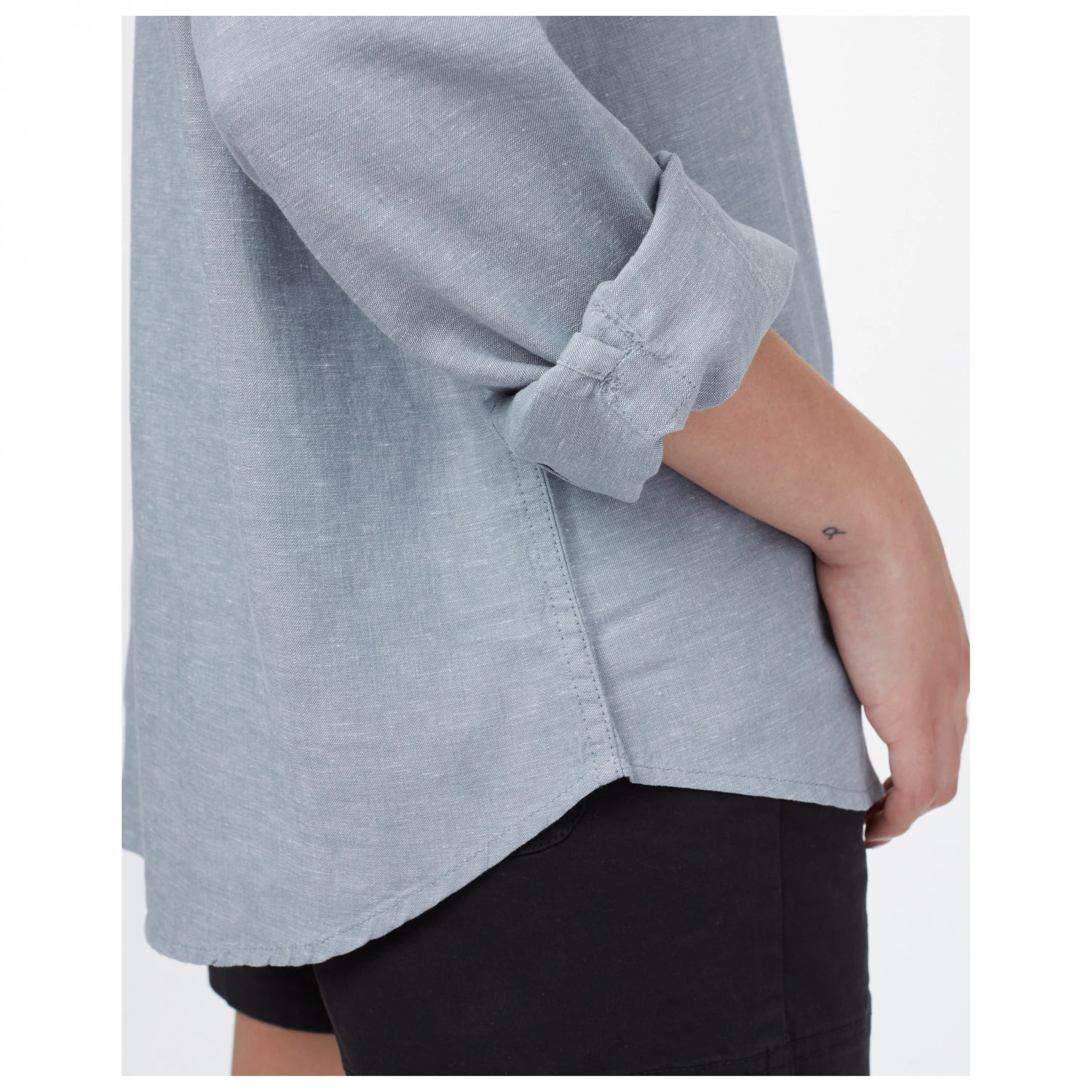 Tentree Women's Hemp Button Front Shirt - Blouse - Image 4