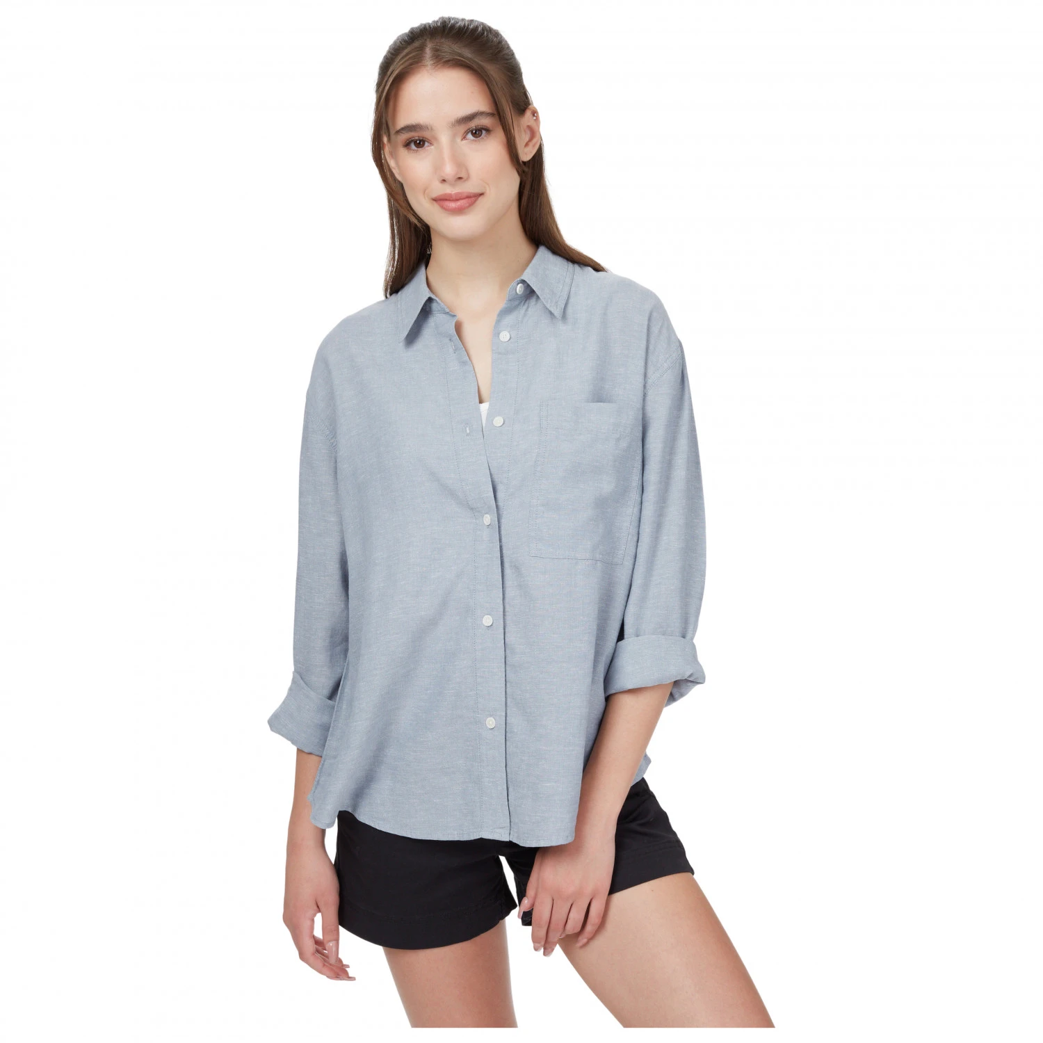 Tentree Women's Hemp Button Front Shirt - Blouse - Image 5