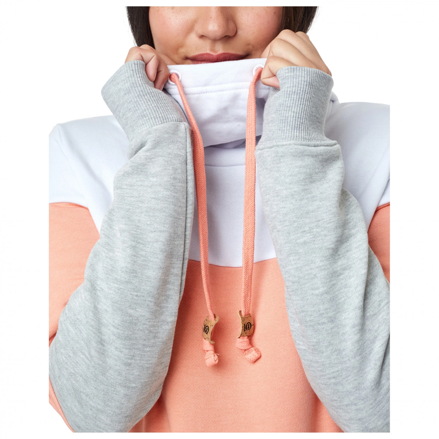 Tentree Women's Treefleece Blocked Banshee Hoodie - Image 2