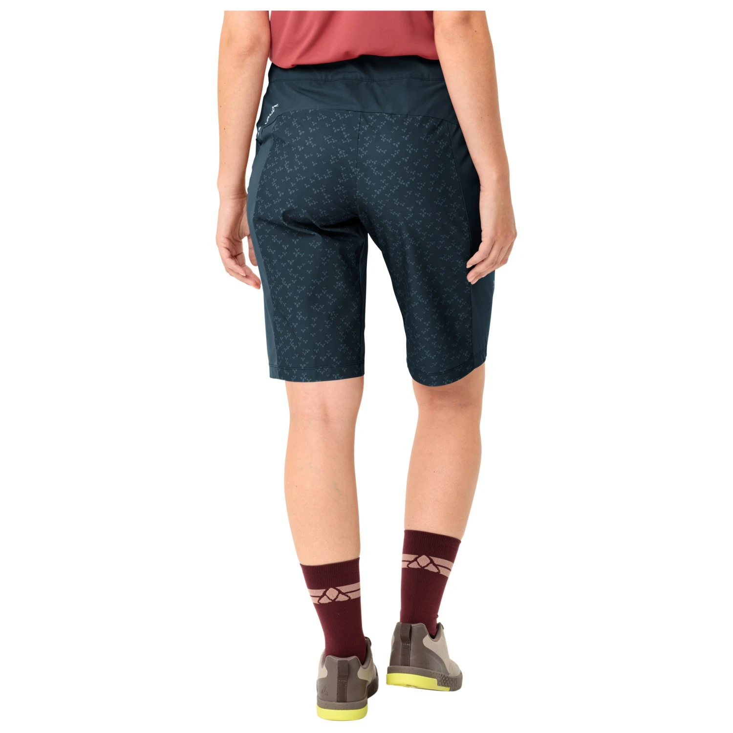VAUDE Women's Ledro Print Shorts - Cycling Bottoms - Image 4