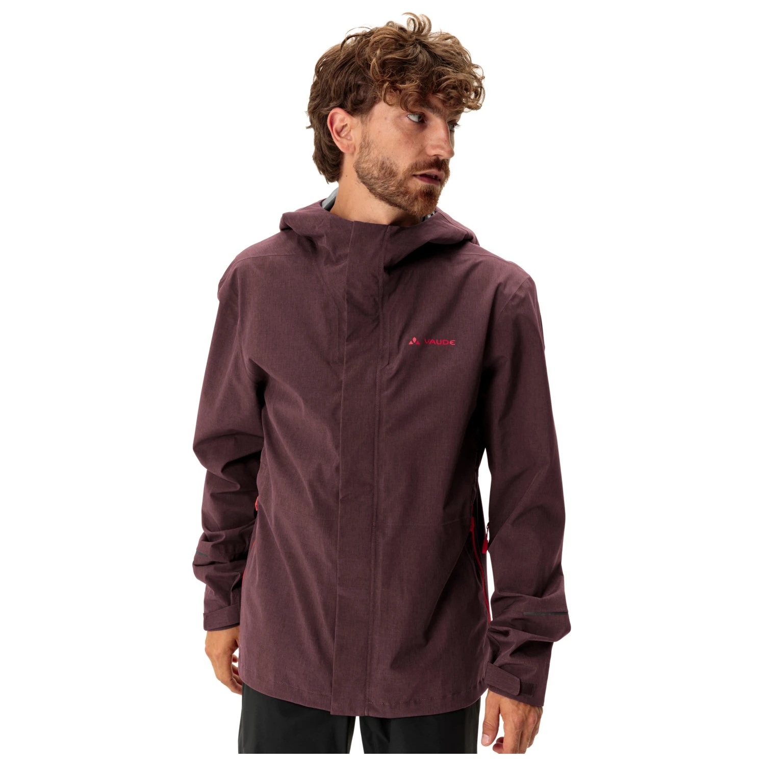 VAUDE Yaras Rain Jacket II - Cycling Jacket - Image 3